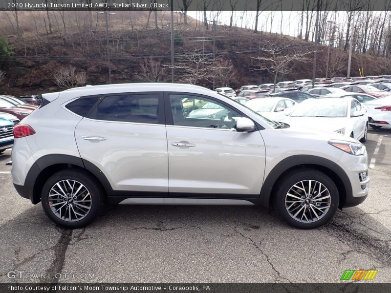 Stellar Silver / Black 2020 Hyundai Tucson Limited AWD