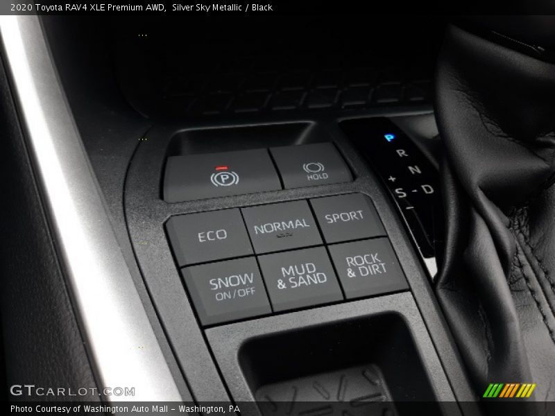 Silver Sky Metallic / Black 2020 Toyota RAV4 XLE Premium AWD