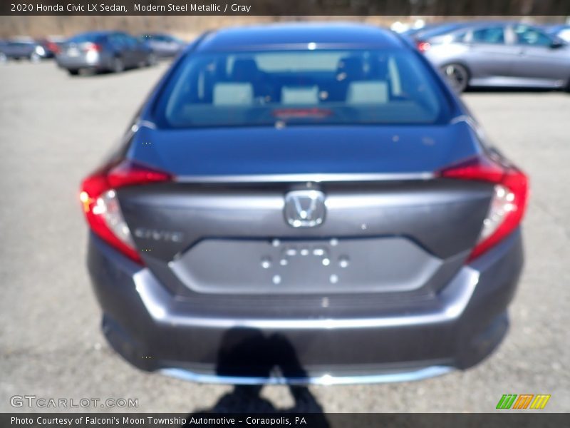 Modern Steel Metallic / Gray 2020 Honda Civic LX Sedan