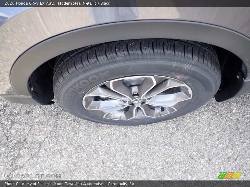 Modern Steel Metallic / Black 2020 Honda CR-V EX AWD