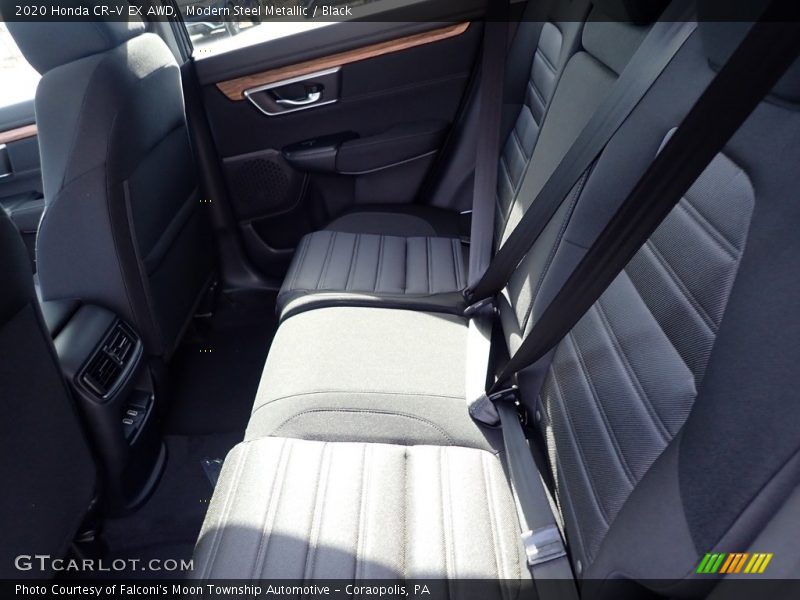 Modern Steel Metallic / Black 2020 Honda CR-V EX AWD
