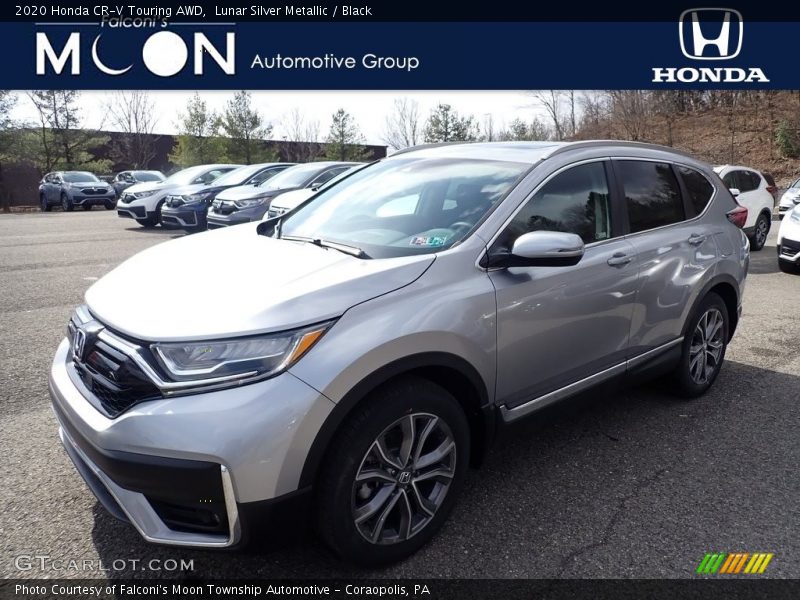 Lunar Silver Metallic / Black 2020 Honda CR-V Touring AWD