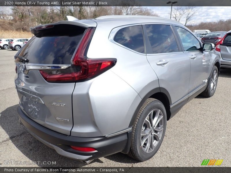 Lunar Silver Metallic / Black 2020 Honda CR-V Touring AWD