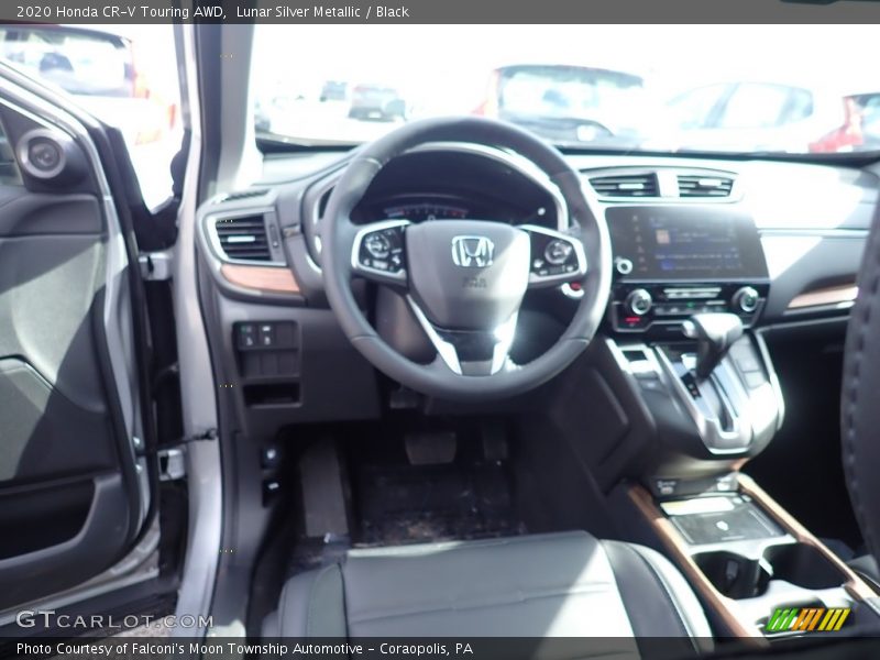 Lunar Silver Metallic / Black 2020 Honda CR-V Touring AWD