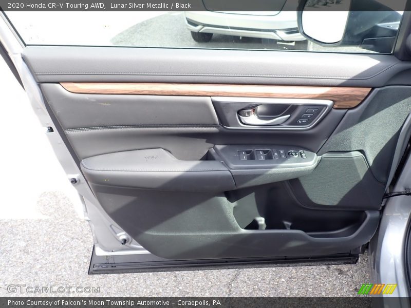 Lunar Silver Metallic / Black 2020 Honda CR-V Touring AWD