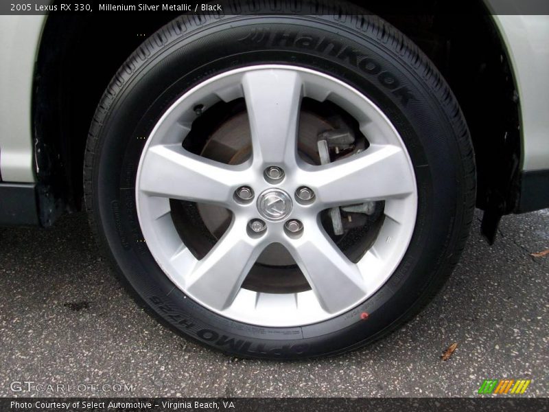Millenium Silver Metallic / Black 2005 Lexus RX 330