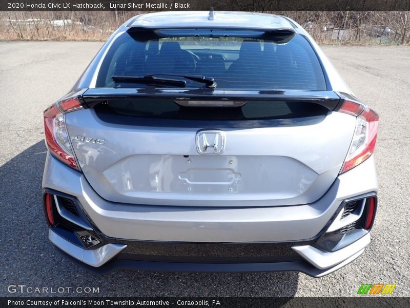 Lunar Silver Metallic / Black 2020 Honda Civic LX Hatchback