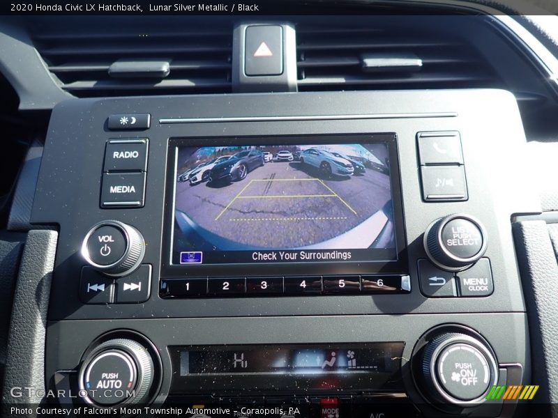 Controls of 2020 Civic LX Hatchback