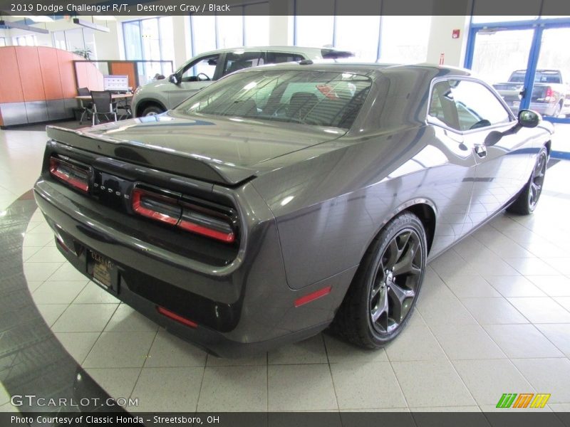 Destroyer Gray / Black 2019 Dodge Challenger R/T