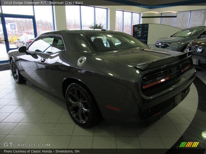 Destroyer Gray / Black 2019 Dodge Challenger R/T