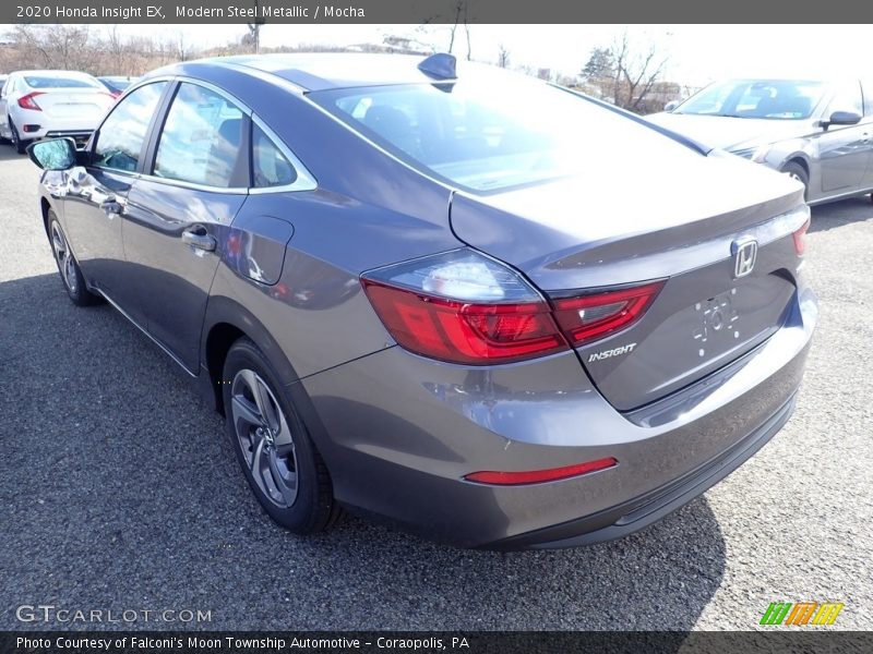 Modern Steel Metallic / Mocha 2020 Honda Insight EX