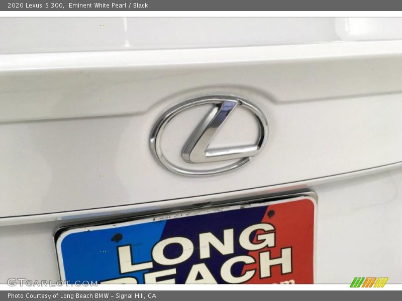 Eminent White Pearl / Black 2020 Lexus IS 300