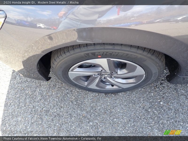 Modern Steel Metallic / Mocha 2020 Honda Insight EX