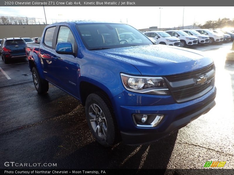 Kinetic Blue Metallic / Jet Black 2020 Chevrolet Colorado Z71 Crew Cab 4x4