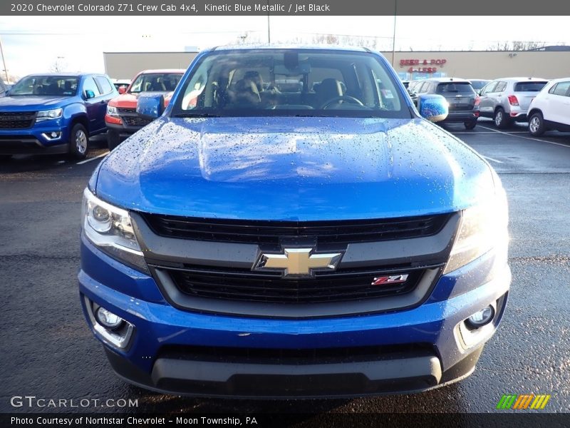 Kinetic Blue Metallic / Jet Black 2020 Chevrolet Colorado Z71 Crew Cab 4x4
