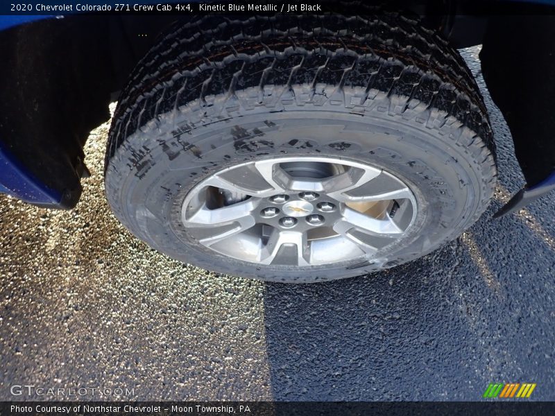 Kinetic Blue Metallic / Jet Black 2020 Chevrolet Colorado Z71 Crew Cab 4x4