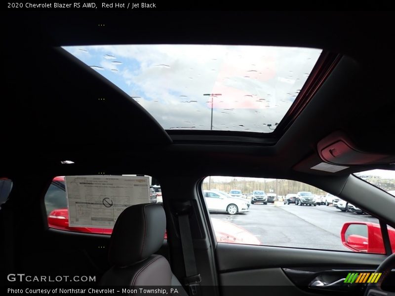 Red Hot / Jet Black 2020 Chevrolet Blazer RS AWD