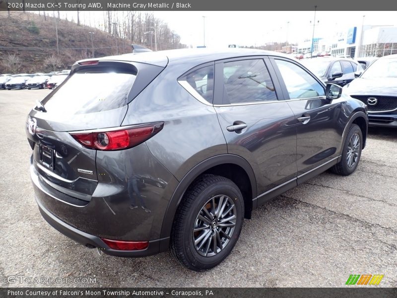 Machine Gray Metallic / Black 2020 Mazda CX-5 Touring AWD