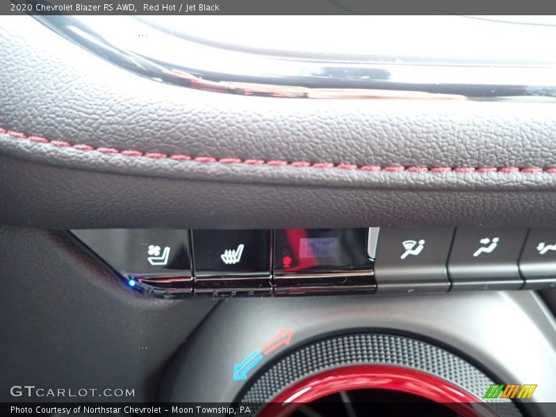 Red Hot / Jet Black 2020 Chevrolet Blazer RS AWD