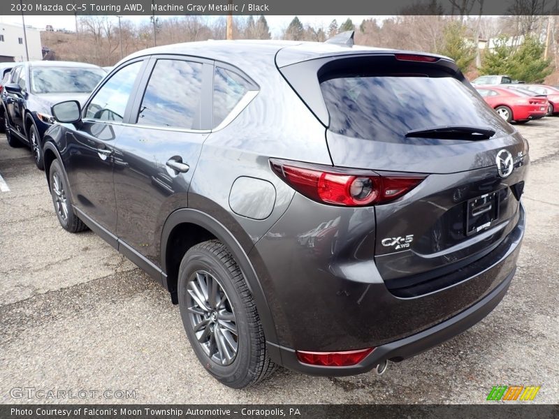 Machine Gray Metallic / Black 2020 Mazda CX-5 Touring AWD