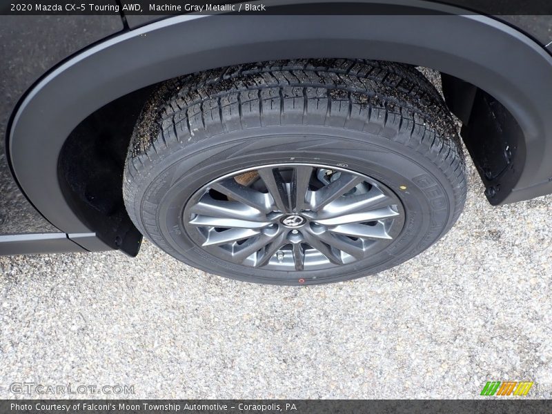 Machine Gray Metallic / Black 2020 Mazda CX-5 Touring AWD