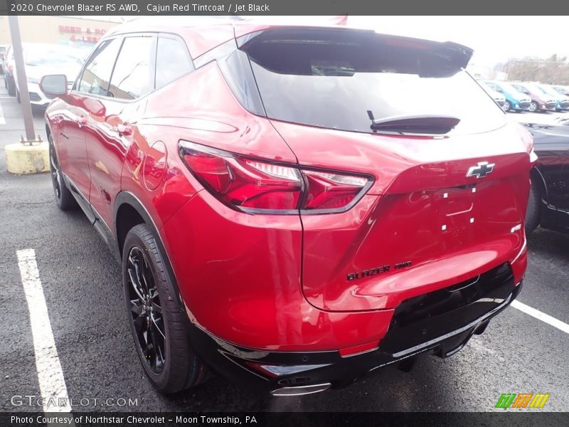 Cajun Red Tintcoat / Jet Black 2020 Chevrolet Blazer RS AWD