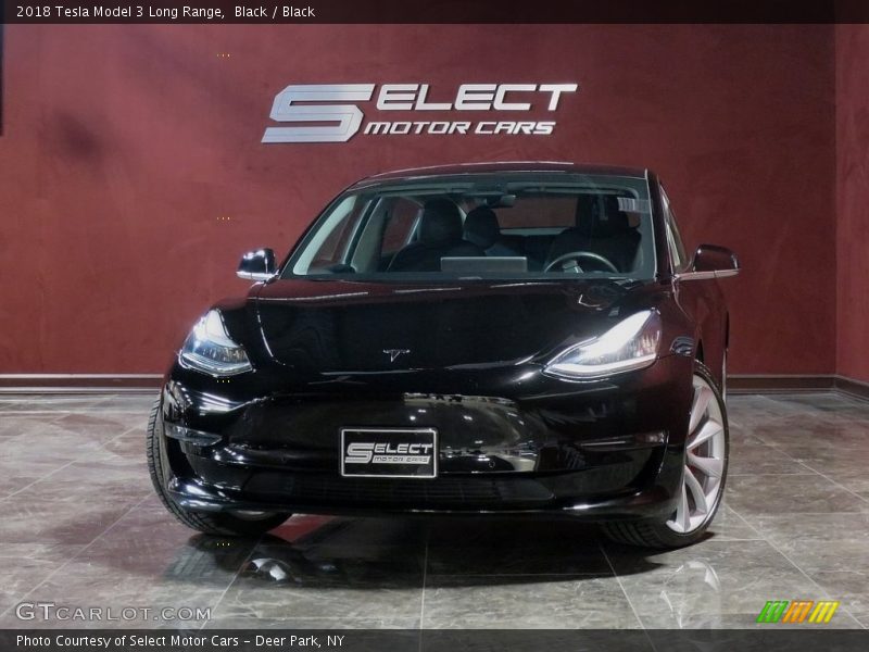 Black / Black 2018 Tesla Model 3 Long Range