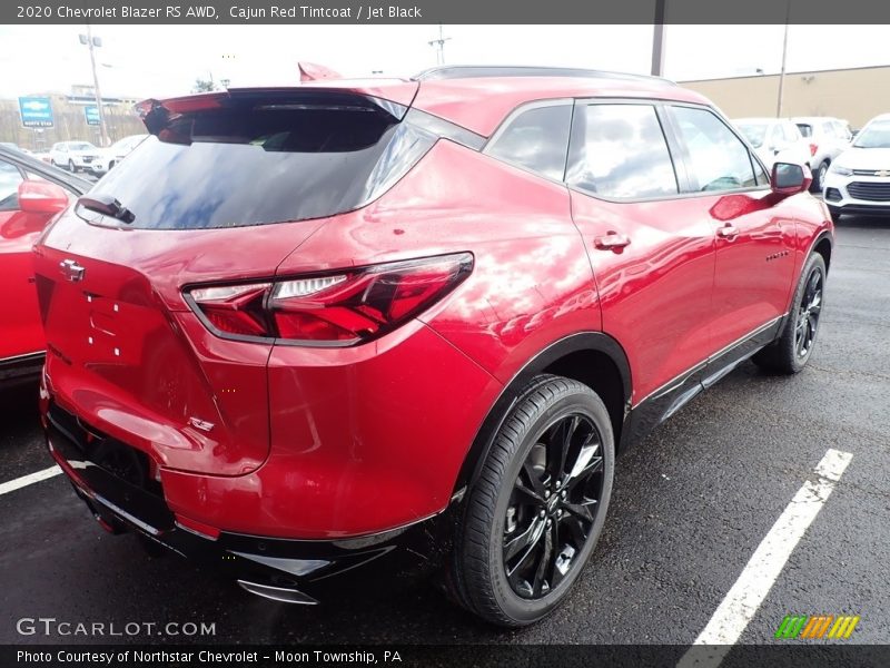 Cajun Red Tintcoat / Jet Black 2020 Chevrolet Blazer RS AWD