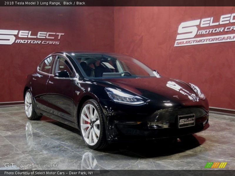 Black / Black 2018 Tesla Model 3 Long Range