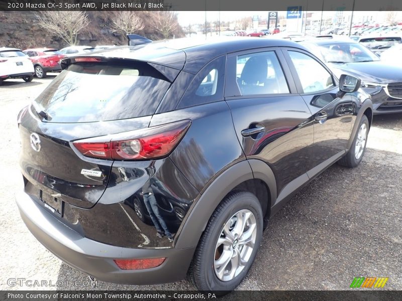 Jet Black Mica / Black 2020 Mazda CX-3 Sport AWD