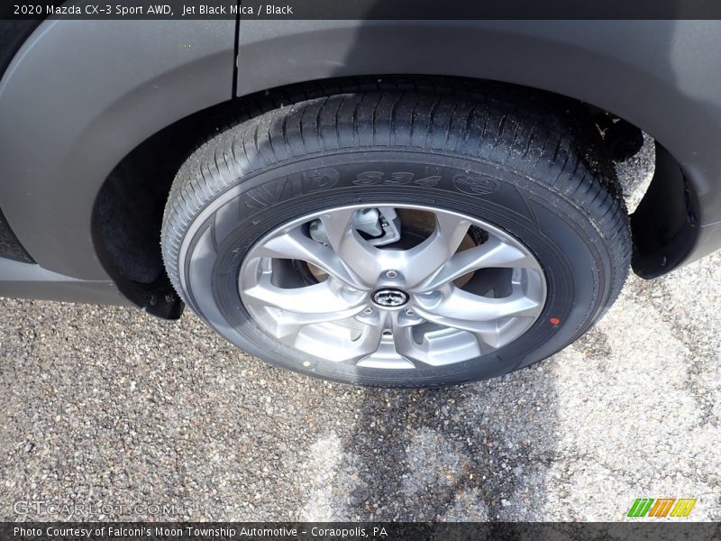 Jet Black Mica / Black 2020 Mazda CX-3 Sport AWD