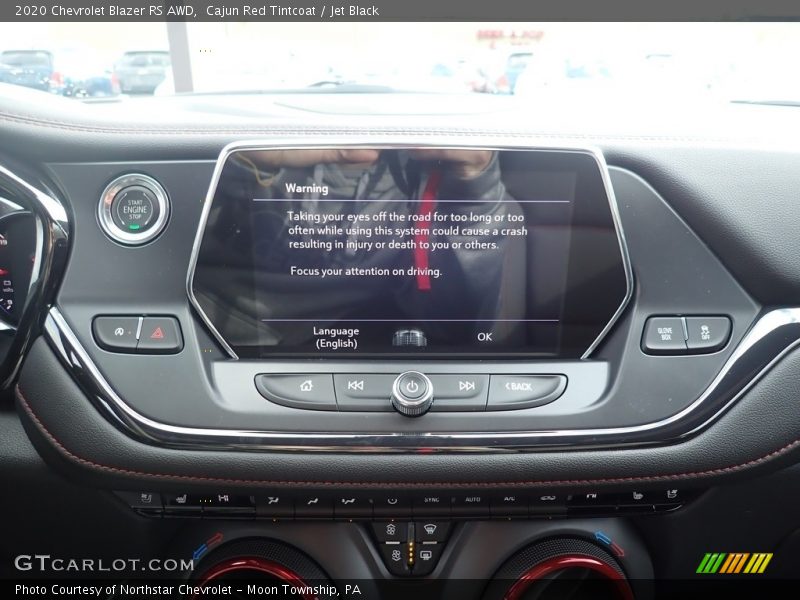 Cajun Red Tintcoat / Jet Black 2020 Chevrolet Blazer RS AWD