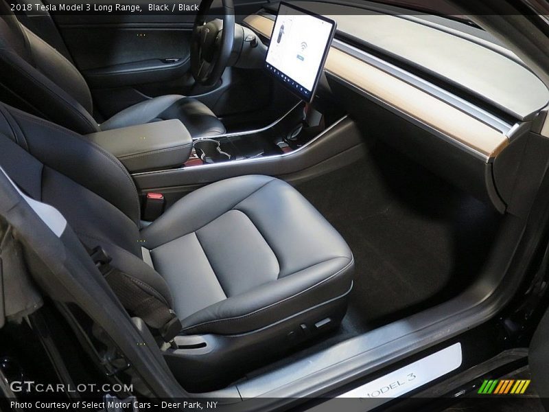 Black / Black 2018 Tesla Model 3 Long Range