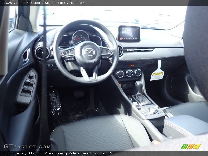 Jet Black Mica / Black 2020 Mazda CX-3 Sport AWD