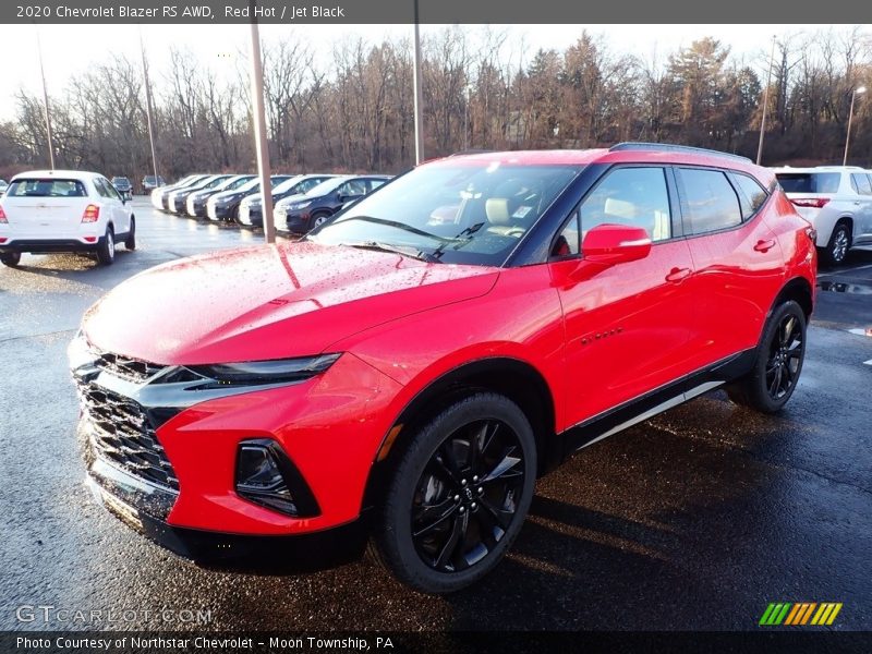 Red Hot / Jet Black 2020 Chevrolet Blazer RS AWD