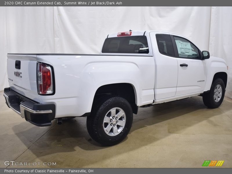 Summit White / Jet Black/Dark Ash 2020 GMC Canyon Extended Cab