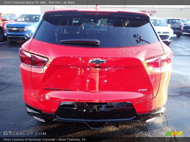 Red Hot / Jet Black 2020 Chevrolet Blazer RS AWD