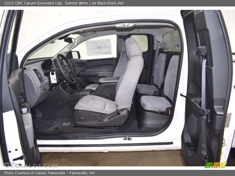 Summit White / Jet Black/Dark Ash 2020 GMC Canyon Extended Cab