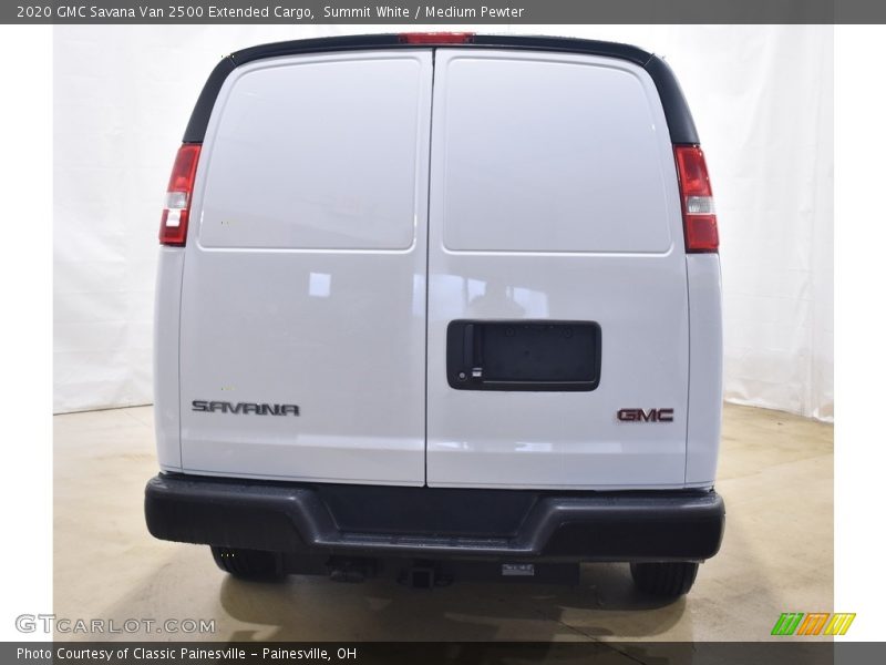 Summit White / Medium Pewter 2020 GMC Savana Van 2500 Extended Cargo