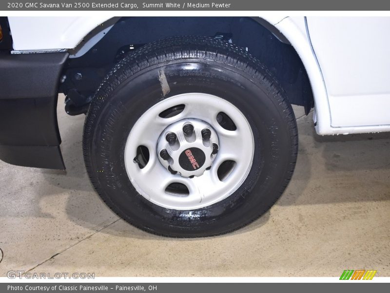 Summit White / Medium Pewter 2020 GMC Savana Van 2500 Extended Cargo