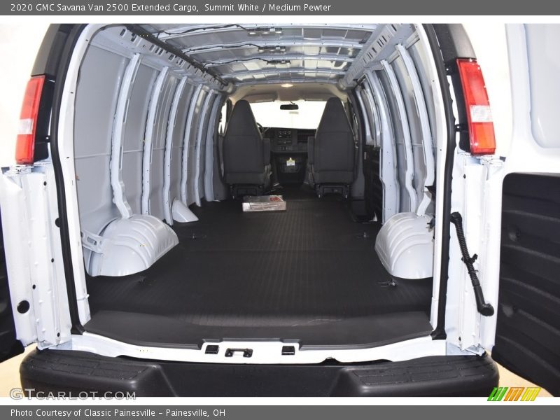 Summit White / Medium Pewter 2020 GMC Savana Van 2500 Extended Cargo
