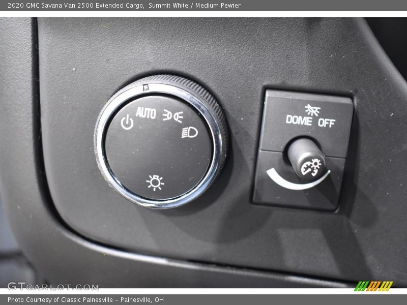 Summit White / Medium Pewter 2020 GMC Savana Van 2500 Extended Cargo
