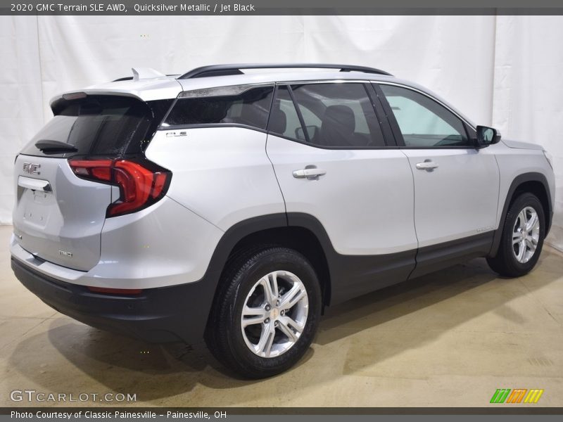 Quicksilver Metallic / Jet Black 2020 GMC Terrain SLE AWD