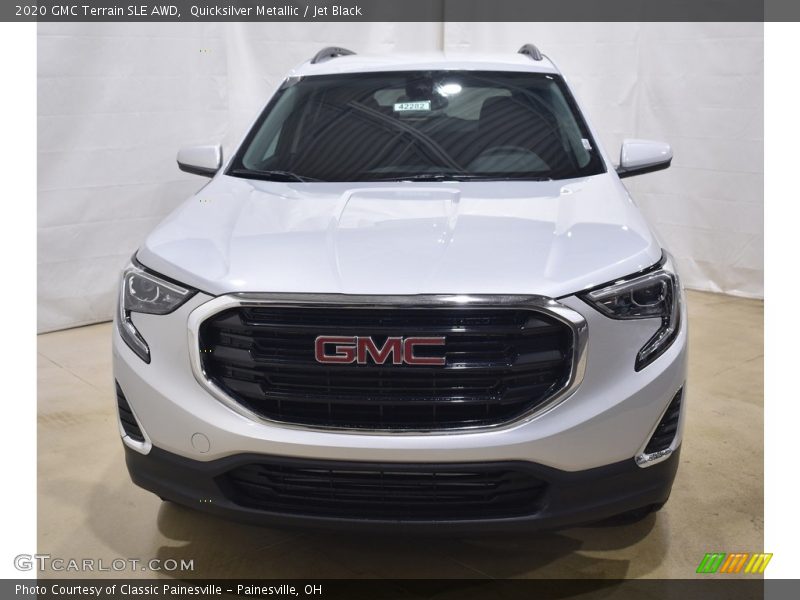 Quicksilver Metallic / Jet Black 2020 GMC Terrain SLE AWD