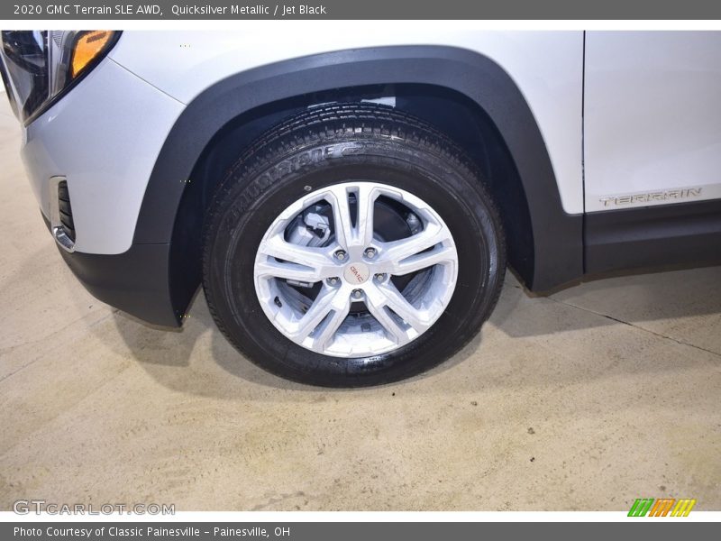 Quicksilver Metallic / Jet Black 2020 GMC Terrain SLE AWD