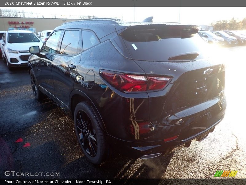 Black / Jet Black 2020 Chevrolet Blazer RS AWD