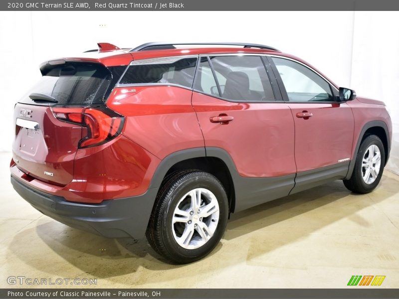 Red Quartz Tintcoat / Jet Black 2020 GMC Terrain SLE AWD