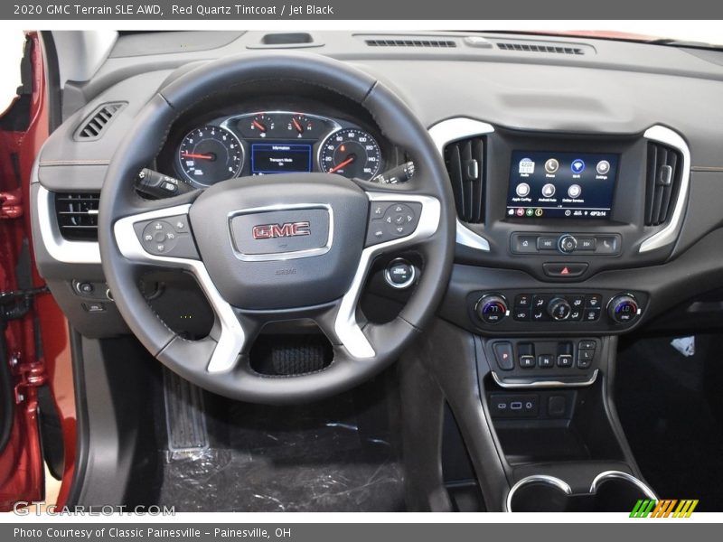 Red Quartz Tintcoat / Jet Black 2020 GMC Terrain SLE AWD