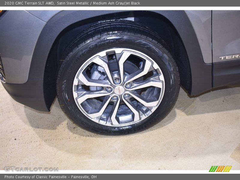 Satin Steel Metallic / Medium Ash Gray/Jet Black 2020 GMC Terrain SLT AWD