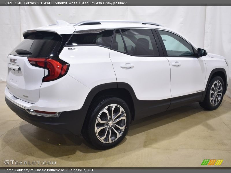Summit White / Medium Ash Gray/Jet Black 2020 GMC Terrain SLT AWD